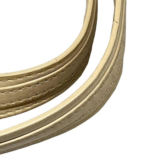 Auth DIOR/ChristianDior Cannage Stitch - Cream Leather Tote Bag - Picture 8 of 16